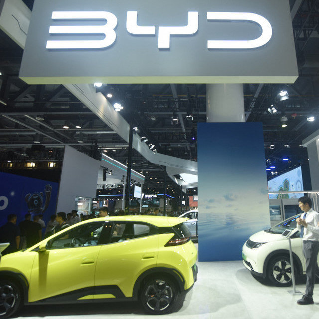 China’s BYD is on track to overtake Tesla as the world’s largest seller of electric vehicles. Photo credit: John Doe.