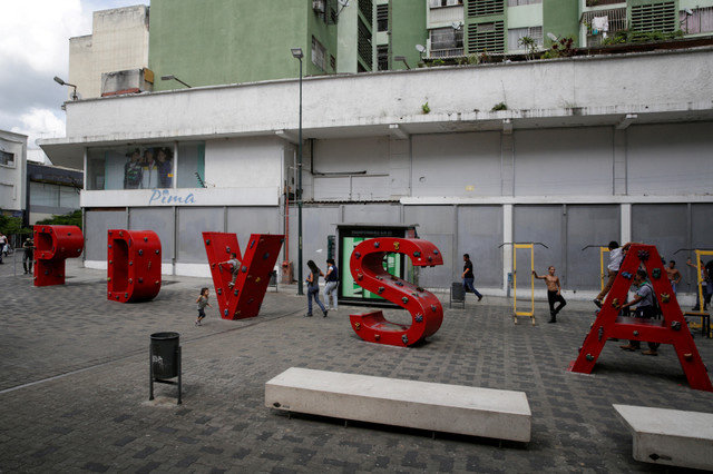 Quang cảnh một khu vui chơi giải trí do công ty dầu khí nhà nước Venezuela PDVSA duy trì tại Caracas, Venezuela, vào ngày 10 tháng 8 năm 2016. REUTERS/Marco Bello/File Photo
