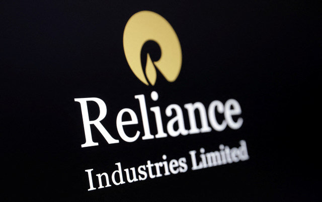 The Reliance logo is depicted in this illustration taken on August 13, 2024. REUTERS/Dado Ruvic/Illustration