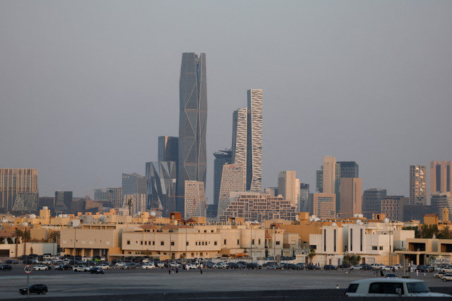 O Distrito Financeiro King Abdullah (KAFD) durante as últimas horas da tarde em Riad, Arábia Saudita, em 29 de agosto de 2025. REUTERS/Hamad I Mohammed