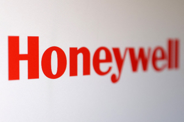 โลโก้ Honeywell ปรากฏในภาพประกอบนี้ซึ่งถ่ายเมื่อวันที่ 26 กรกฎาคม 2025 REUTERS/Dado Ruvic/Illustration