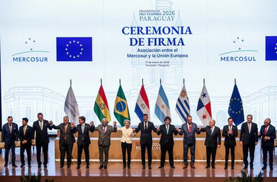 UE e Mercosul assinam maior acordo de comércio do mundo