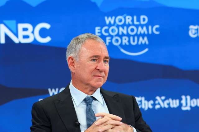Ken Griffin ผู้ก่อตั้งและประธานเจ้าหน้าที่บริหารของ Citadel เข้าร่วมการประชุมประจำปีสภาเศรษฐกิจโลก (WEF) ครั้งที่ 56 ที่เมืองดาวอส ประเทศสวิตเซอร์แลนด์ เมื่อวันที่ 21 มกราคม 2026 REUTERS/Denis Balibouse
