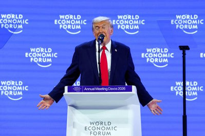 美国总统特朗普在达沃斯论坛公开斥责加拿大总理卡尼并宣称加拿大生存必须完全依赖美国的支持与保护