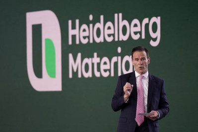Heidelberg Materials CEO Eyes Growth via Policy Spending