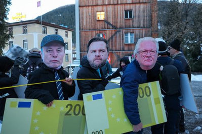 Elon Musk and Larry Fink to join Davos panel on Thursday