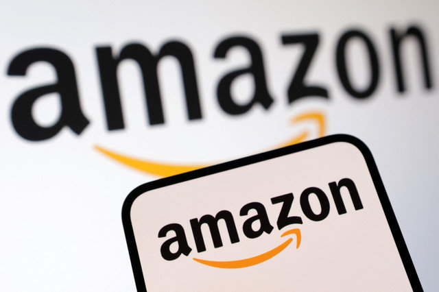 Amazon logo is seen in this illustration taken February 11, 2025. REUTERS/Dado Ruvic/Illustration