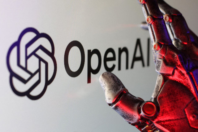 โลโก้ OpenAI ปรากฏในภาพประกอบนี้ซึ่งถ่ายเมื่อวันที่ 16 กุมภาพันธ์ 2025 REUTERS/Dado Ruvic/Illustration