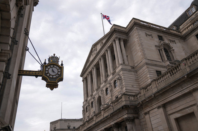O edifício do Banco da Inglaterra em Londres, Grã-Bretanha, em 6 de novembro de 2025. REUTERS/Maja Smiejkowska