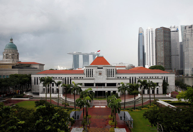 FILE PHOTO: A general view of the Parliament House in Singapore on June 2, 2016. REUTERS/Edgar Su/File Photo