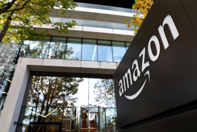 ภาพแฟ้ม: สำนักงานสาขาของ Amazon Ireland ในกรุงดับลิน ประเทศไอร์แลนด์ เมื่อวันที่ 28 ตุลาคม 2025 REUTERS/Damien Eagers/File Photo