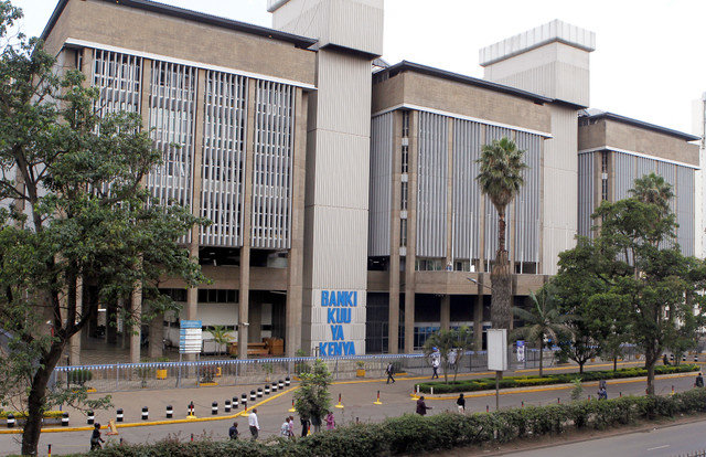 A general view shows the Central Bank of Kenya headquarters building along Haile Selassie Avenue in Nairobi, Kenya, on November 28, 2018. REUTERS/Njeri Mwangi