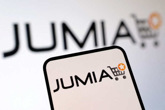 ภาพแฟ้มข่าว: โลโก้ Jumia ปรากฏในภาพประกอบนี้ซึ่งถ่ายเมื่อวันที่ 11 กุมภาพันธ์ 2025 REUTERS/Dado Ruvic/Illustration/File Photo