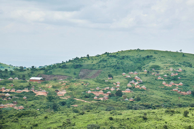 Shelters host the internally displaced Congolese population of the Fizi territory in South Kivu province, eastern Democratic Republic of the Congo, on February 1, 2026. REUTERS/Gradel Muyisa Mumbere