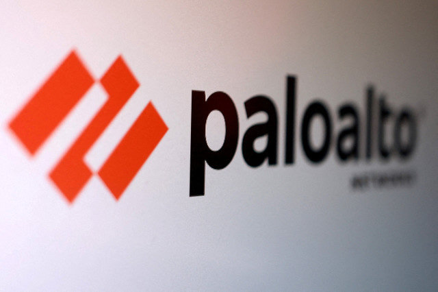A Palo Alto Networks logo is seen in this illustration taken August 18, 2025. REUTERS/Dado Ruvic/Illustration