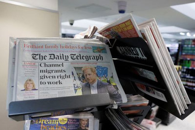 El Reino Unido analiza la fusión de Daily Mail y Telegraph