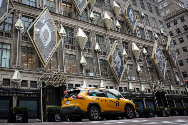 The Saks Fifth Avenue flagship store is pictured in New York City, U.S., on January 14, 2026, after the company filed for bankruptcy protection. REUTERS/Brendan McDermid