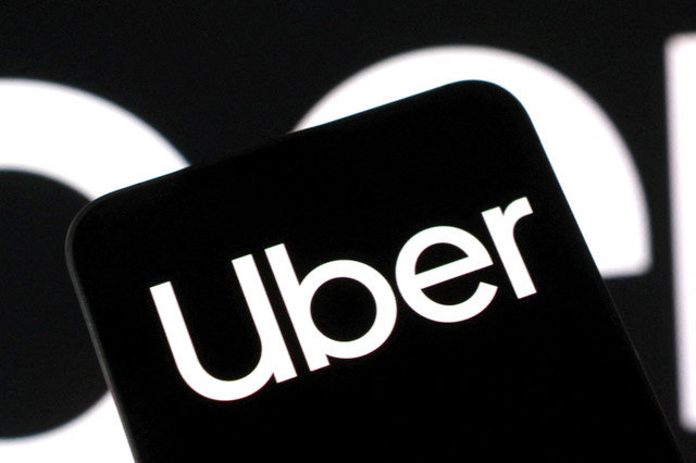 FILE PHOTO: The Uber logo is seen in this illustration taken August 5, 2025. REUTERS/Dado Ruvic/Illustration/File Photo