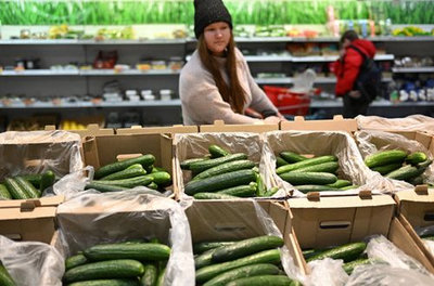 Preço do pepino dispara e vira símbolo da inflação russa