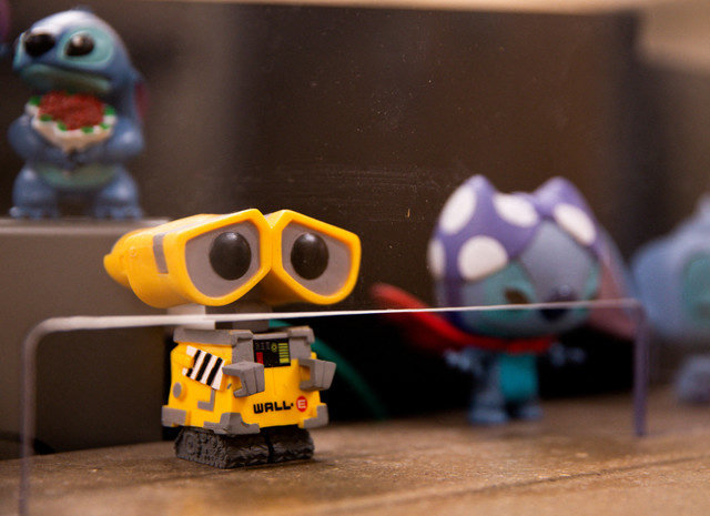 FILE PHOTO: Various Funko Pop figures of characters like WALL-E and Stitch decorate the reception area at Oregon Health & Science University's Doernbecher Gender Clinic, in suburban Portland, Oregon, U.S., May 10, 2022. REUTERS/Lindsey Wasson/File Photo