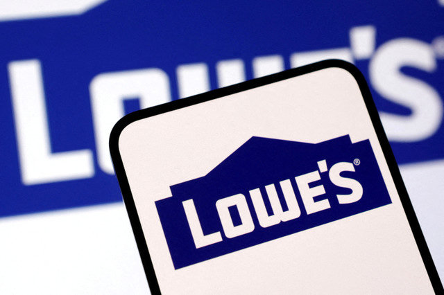 The Lowe's logo is seen in this illustration captured on February 11, 2025. REUTERS/Dado Ruvic/Illustration/File Photo