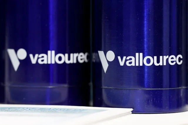 ภาพประกอบ: โลโก้ของ Vallourec ที่งานนิทรรศการ Hyvolution ในกรุงปารีส ประเทศฝรั่งเศส เมื่อวันที่ 28 มกราคม 2025 REUTERS/Benoit Tessier/File Photo