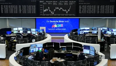 STOXX 600 edges lower from record high as tech stocks fall