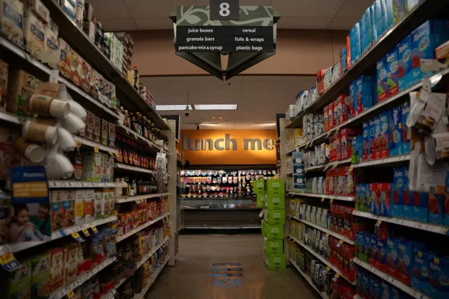 The interior of a Kroger grocery store in Nashville, Tennessee, as seen in mid-2024. REUTERS/Kevin Wurm