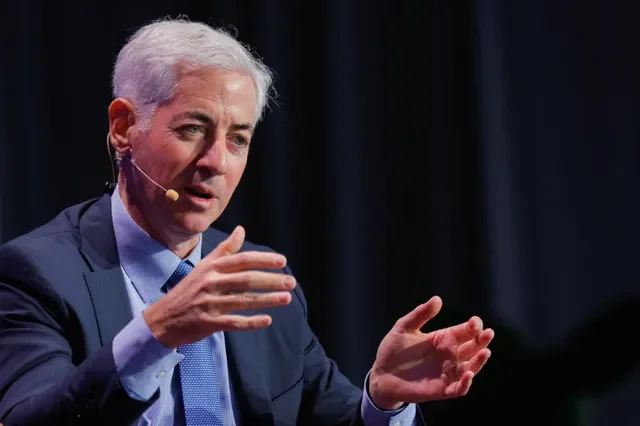 Bill Ackman ผู้ก่อตั้งและซีอีโอของ Pershing Square Capital Management เข้าร่วมงาน Milken Conference 2025 ในเบเวอร์ลีฮิลส์ รัฐแคลิฟอร์เนีย สหรัฐอเมริกา เมื่อวันที่ 6 พฤษภาคม 2025 ภาพโดย REUTERS/Mike Blake