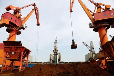China iron ore imports rise 10 percent in early 2026