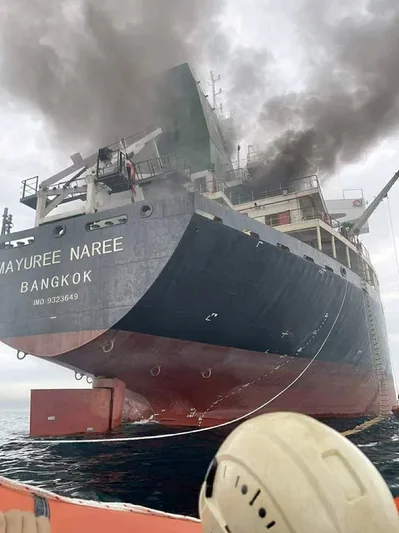 Three vessels struck by projectiles in Strait of Hormuz
