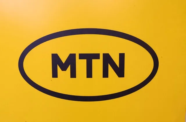 The corporate branding of MTN is displayed at its primary offices located in Johannesburg. REUTERS/Siphiwe Sibeko