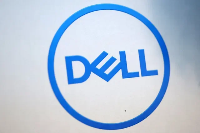 A Dell logo is featured in an illustration from August 19, 2025. REUTERS/Dado Ruvic/Illustration/File Photo