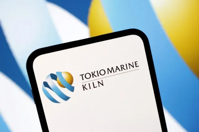 El logotipo de Tokio Marine Kiln se observa en esta ilustración capturada el 3 de febrero de 2025. REUTERS/Dado Ruvic/Ilustración