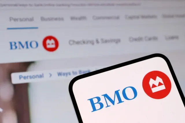 An illustration of the BMO logo captured on January 7, 2026. REUTERS/Dado Ruvic/Illustration