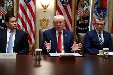 トランプ米大統領はイランが善意の印として石油タンカー10隻のホルムズ海峡通航を許可したと述べた