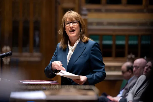 British Chancellor Rachel Reeves addresses the House of Commons regarding the economic implications of the Middle East conflict in London, March 24, 2026. © House of Commons/Handout via REUTERS