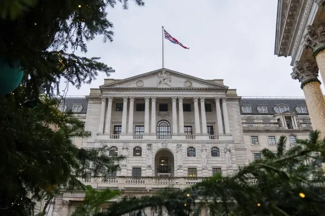 O edifício do Banco da Inglaterra em Londres, Grã-Bretanha, 1 de dezembro de 2025. REUTERS/Maja Smiejkowska