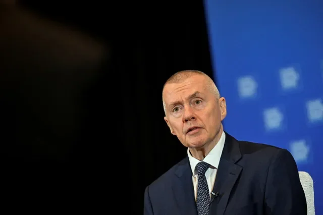 2026年2月2日,国际航空运输协会(IATA)总干事 Willie Walsh 在新加坡金沙会展中心举行的樟宜航空峰会上接受路透社采访。路透社/Caroline Chia/资料照片