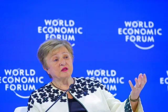 IMF Managing Director Kristalina Georgieva at the 56th annual World Economic Forum in Davos, Switzerland, January 2026. REUTERS/Denis Balibouse/File Photo