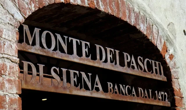 The entrance to the Monte Dei Paschi di Siena headquarters in San Gusme, Italy. REUTERS/Stefano Rellandini/File Photo
