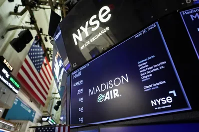 Madison Air เข้า NYSE วันแรก ดันมูลค่าแตะ 1.56 หมื่นล้านดอลลาร์