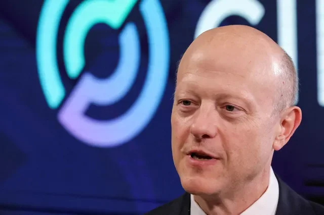Jeremy Allaire, CEO và đồng sáng lập của Circle Internet Group, đơn vị phát hành một trong những đồng tiền ổn định lớn nhất thế giới, tham gia một cuộc phỏng vấn vào ngày công ty niêm yết cổ phiếu lần đầu (IPO) tại Sở giao dịch chứng khoán New York (NYSE), thành phố New York, Hoa Kỳ, ngày 5 tháng 6 năm 2025. REUTERS/Brendan McDermid/Ảnh hồ sơ