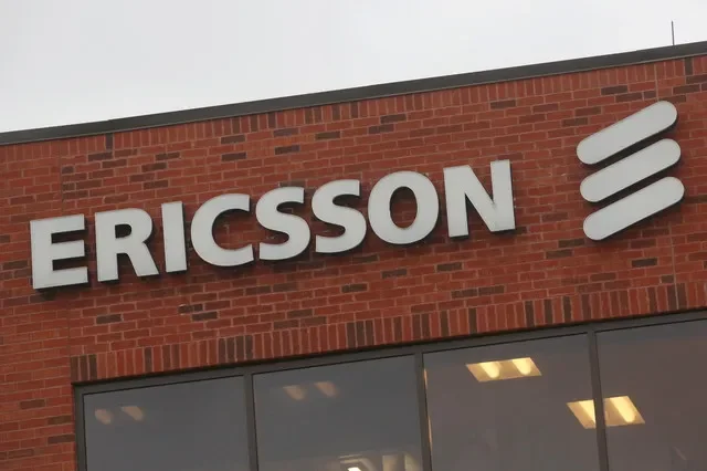An Ericsson corporate logo is seen at the company's office in Kanata, Ontario, Canada. REUTERS/Lars Hagberg