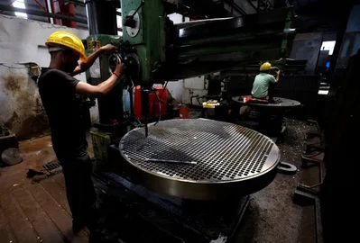 印度工业产出增速降至五个月来最低水平4.1%