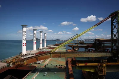 Vale to more than double sail-equipped iron ore fleet