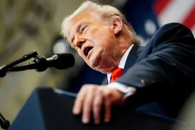 Trump says Iran seeks a deal to end the Gulf conflict
