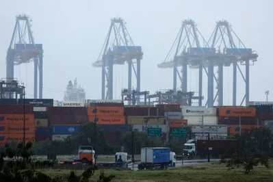 Brazil April trade surplus hits record 10.5 billion dollars