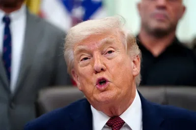 A new Reuters and Ipsos poll shows President Trump's approval rating has fallen to 35 percent as rising fuel costs impact his domestic standing. Discontent is growing within the Republican party where one in five voters now disapprove of the president's performance ahead of the November midterm elections.