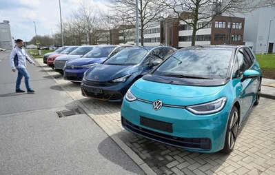 European electric vehicle sales rose 34.1 percent in April